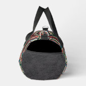 Abstracte Art Duffle Gym Bag Plunjezak (Rechts)