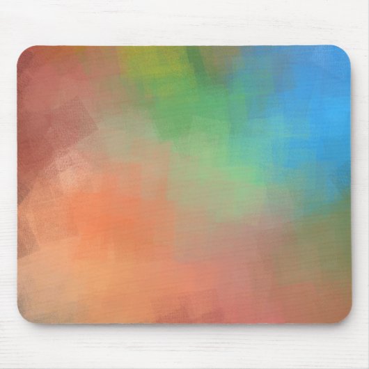 Abstracte Art Elegant Colorful Sjabloon Moderne Muismat (Voorkant)