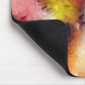 Abstracte Art elegant kleurrijke moderne Sjabloon Muismat (Hoek)