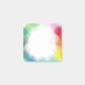 Abstracte art elegante Sjabloon Blank Post-it® Notes (Voorkant)