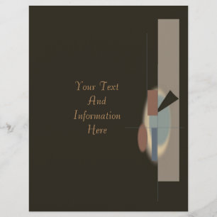 Abstracte Art Flyer