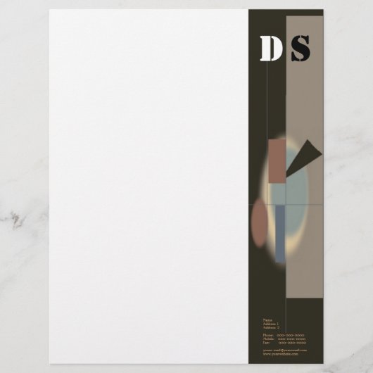 Abstracte Art Flyer (Voorkant)