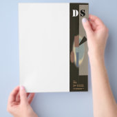 Abstracte Art Flyer (Hand)