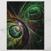 Abstracte Art Flyer voor ogen (Voorkant)