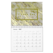 Abstracte Art Gold Red Blue Cool 2023 Kalender (Jan 2027)