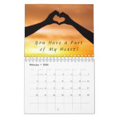 Abstracte Art Gold Red Blue Cool 2023 Kalender (Feb 2026)