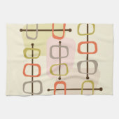 abstracte Art Hollow Rocks Chartreuse Green uit de Theedoek (Horizontaal)