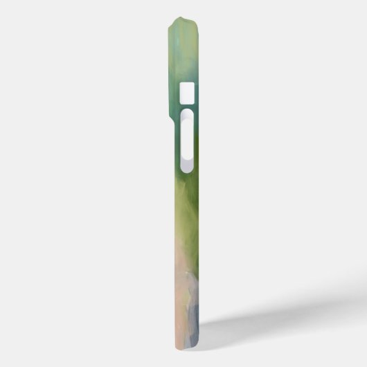 Abstracte Art iPhone Case (Achterkant / Links)