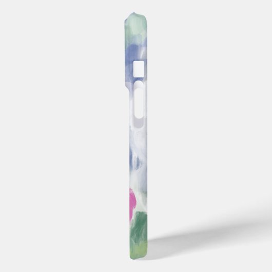 Abstracte Art iPhone Case (Achterkant / Links)