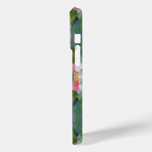 Abstracte Art iPhone Case (Achterkant / Links)