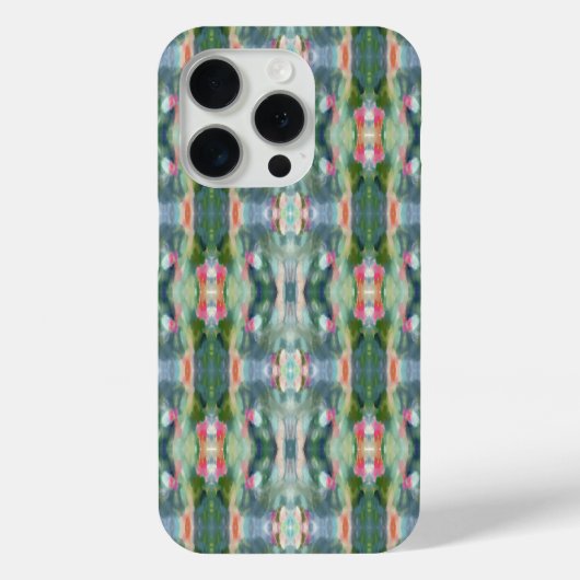 Abstracte Art iPhone Case (Achterkant)