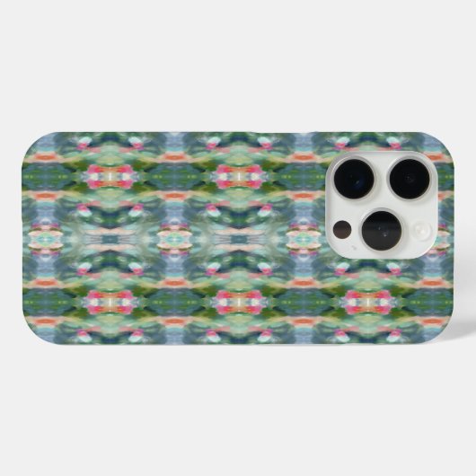 Abstracte Art iPhone Case (Achterkant (horizontaal))