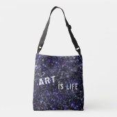 ABSTRACTE ART IS LEVEN CROSSBODY TAS (Achterkant)
