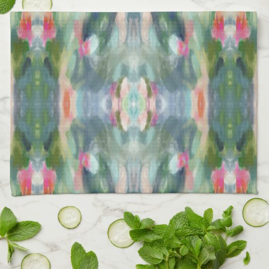 Abstracte Art Keukenhanddoek (Gevouwen)