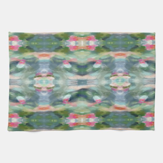 Abstracte Art Keukenhanddoek (Horizontaal)