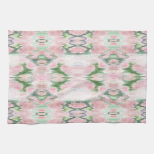 Abstracte Art Keukenhanddoek (Horizontaal)