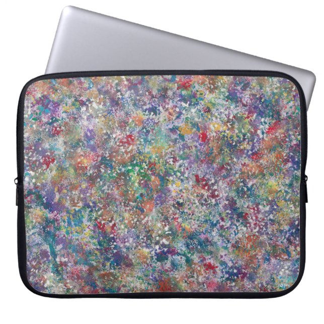Abstracte Art-laptophoes Laptop Sleeve (Voorkant)
