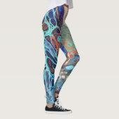 Abstracte art Leggings (Rechts)