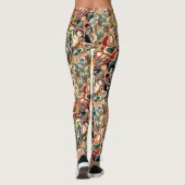 Abstracte art Leggings (Achterkant)