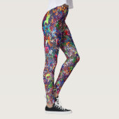 Abstracte art Leggings (Rechts)