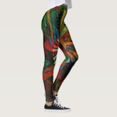 Abstracte art Leggings (Rechts)