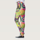 Abstracte art Leggings (Links)