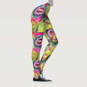 Abstracte art Leggings (Rechts)