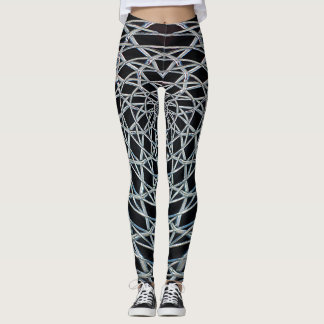 Abstracte Art-Leggings met een vet patroon. Leggings