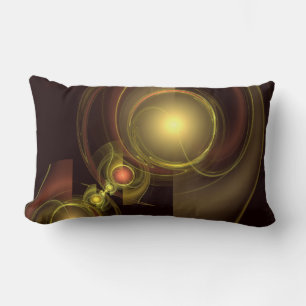 Abstracte Art Lumbar Pillow voor intieme verbindin Kussen