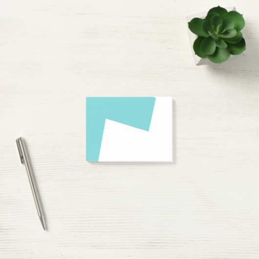 Abstracte art minimalistisch post-it® notes (Kantoor)