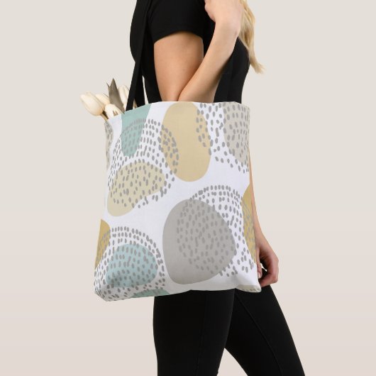 Abstracte Art Modern Tote Bag (Dichtbij)