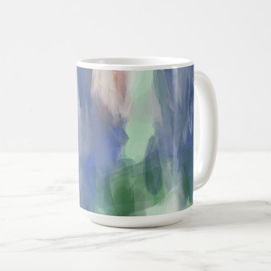Abstracte Art Mok (Voorkant rechts)