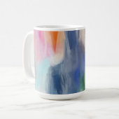 Abstracte Art Mok (Voorkant links)