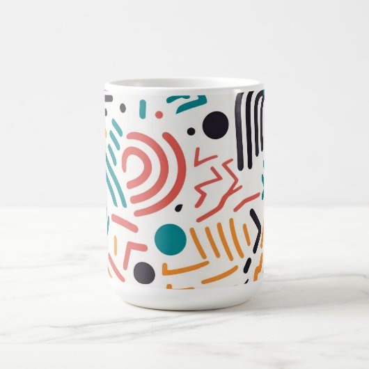 Abstracte Art Mok (Center)