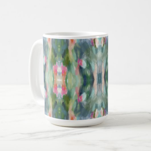 Abstracte Art Mok (Voorkant links)