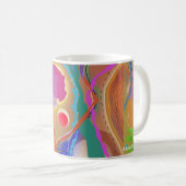 Abstracte Art Mok (Voorkant rechts)