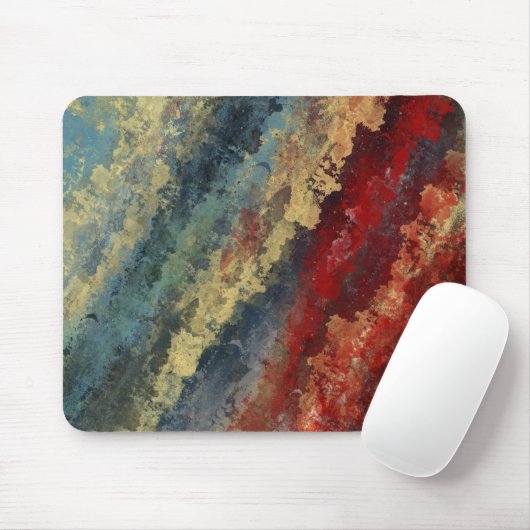 abstracte Art MousePad "Line in Time" Muismat (Met muis)