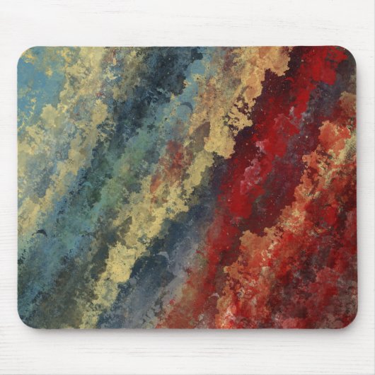 abstracte Art MousePad "Line in Time" Muismat (Voorkant)