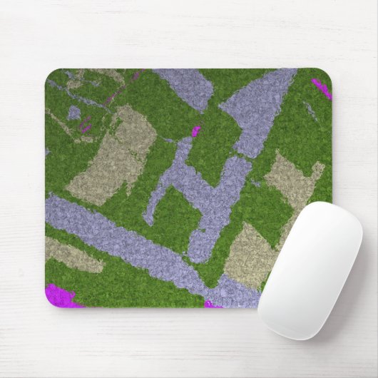 Abstracte Art Mousepad Muismat (Met muis)