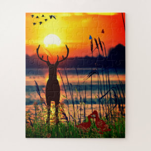 Abstracte art Natuur 16 x 20 inch, 56 artikelen Legpuzzel