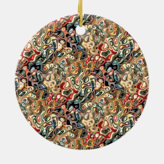 Abstracte Art Ornament (Achterkant)