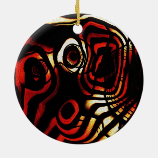 Abstracte Art Ornament (Achterkant)