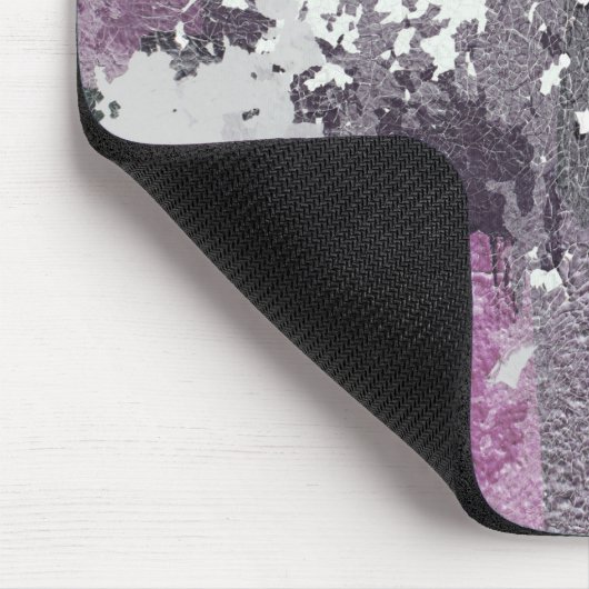 Abstracte Art Paarse Paint Muismat (Hoek)