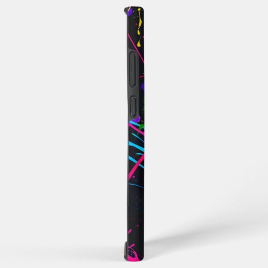 Abstracte Art Paint Splatter Afbeelding Samsung Galaxy Hoesje (Rechterkant)