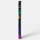 Abstracte Art Paint Splatter Afbeelding Samsung Galaxy Hoesje (Linkerkant)