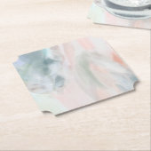 Abstracte Art Paper Onderzetters (Gekanteld)