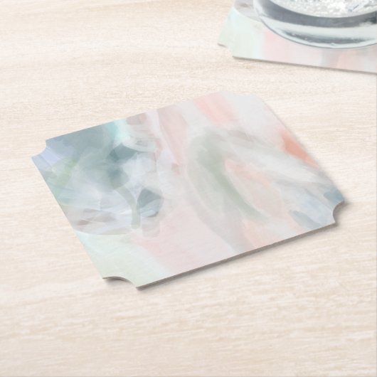 Abstracte Art Paper Onderzetters (Gekanteld)