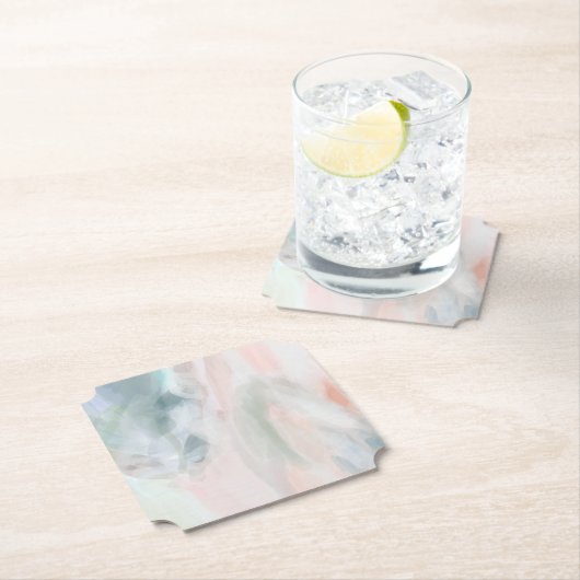 Abstracte Art Paper Onderzetters (Insitu)