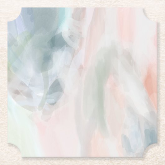 Abstracte Art Paper Onderzetters (Voorkant)