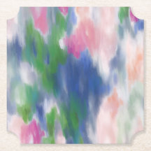 Abstracte Art Paper Onderzetters